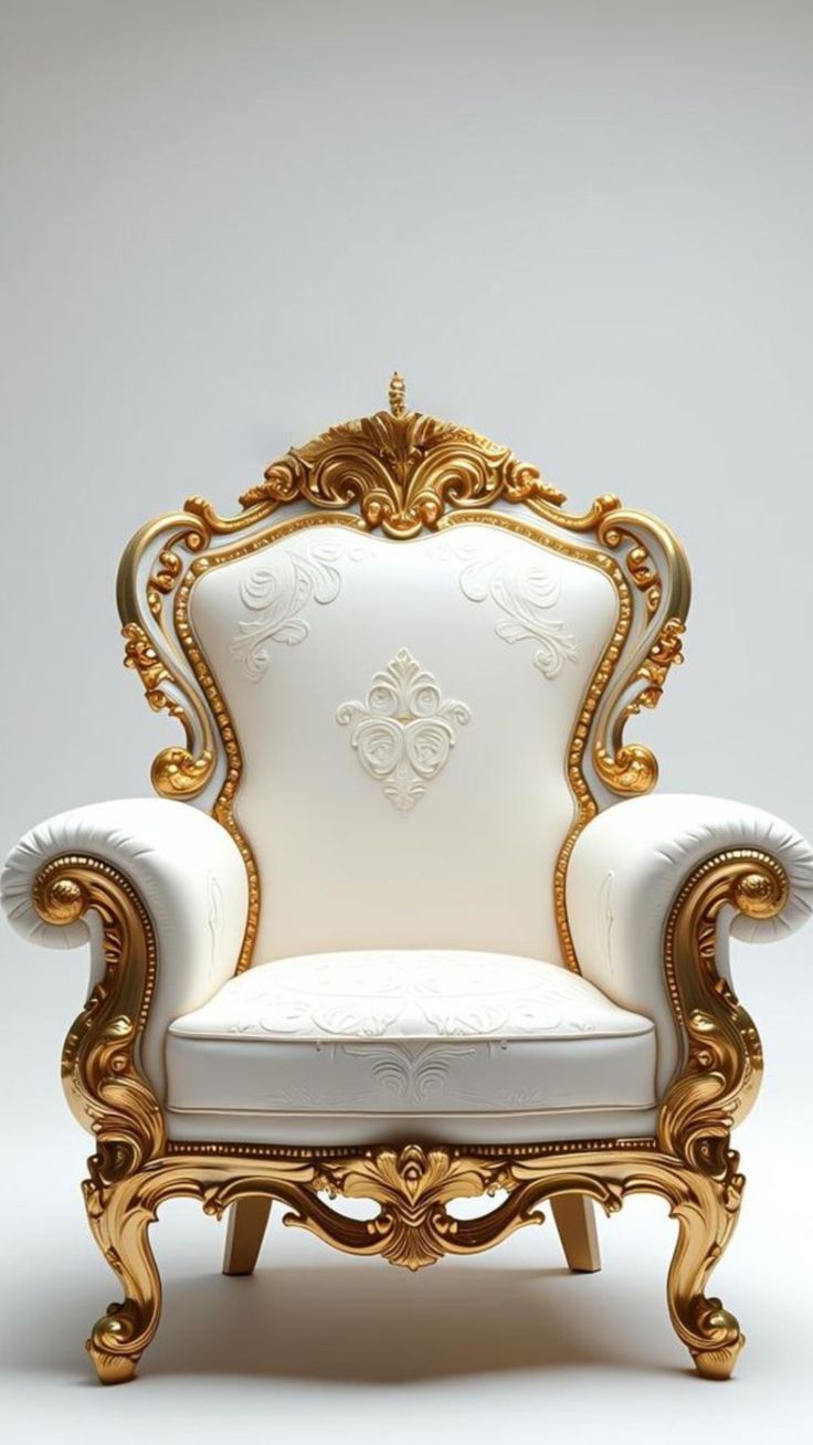 π Hand-Carved Chinioti Victorian Chair Pair | Antique Gold Luxury Bedroom Sofa Chairs π