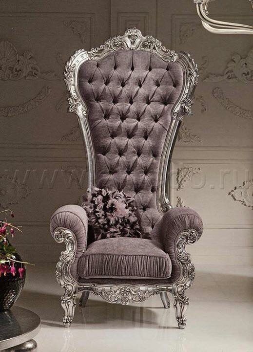 👑 Luxury Royal High Back Throne Chairs (Pair) | Premium Silver Leaf Maharaja Chairs 👑